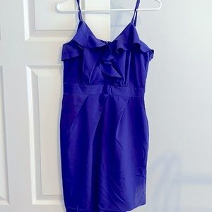 Calvin Klein spaghetti strap dress size 4 purple